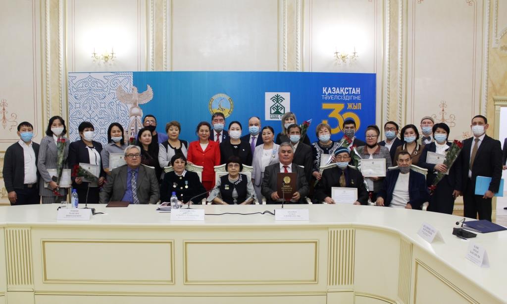 Состоялось торжественное мероприятие областного филиала Международного общества «Қазақ тілі»