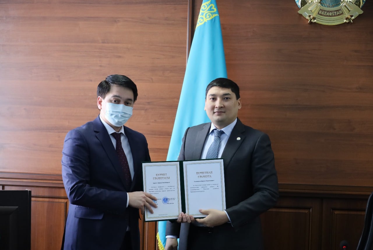 Аудандық сот төрағасын жаңа қызметке құрметпен шығарып салды
