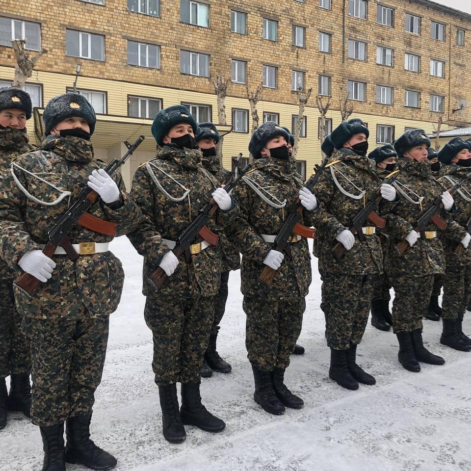 Rescuers of Kazakhstan: arrived in our regiment!