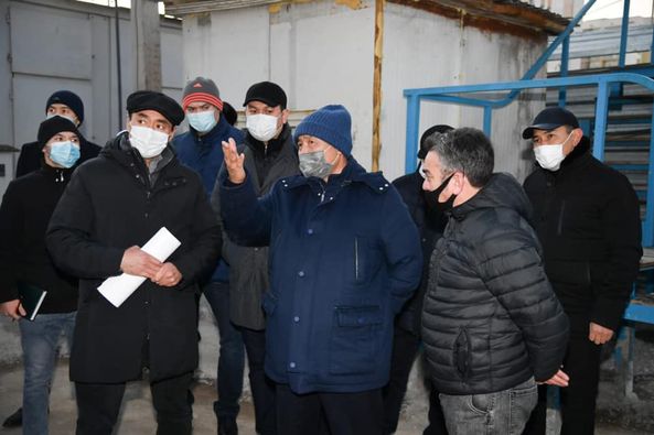 УМИРЗАК ШУКЕЕВ ОЗНАКОМИЛСЯ С ХОДОМ РЕАЛИЗАЦИИ ПРОЕКТОВ В ТУРКЕСТАНЕ