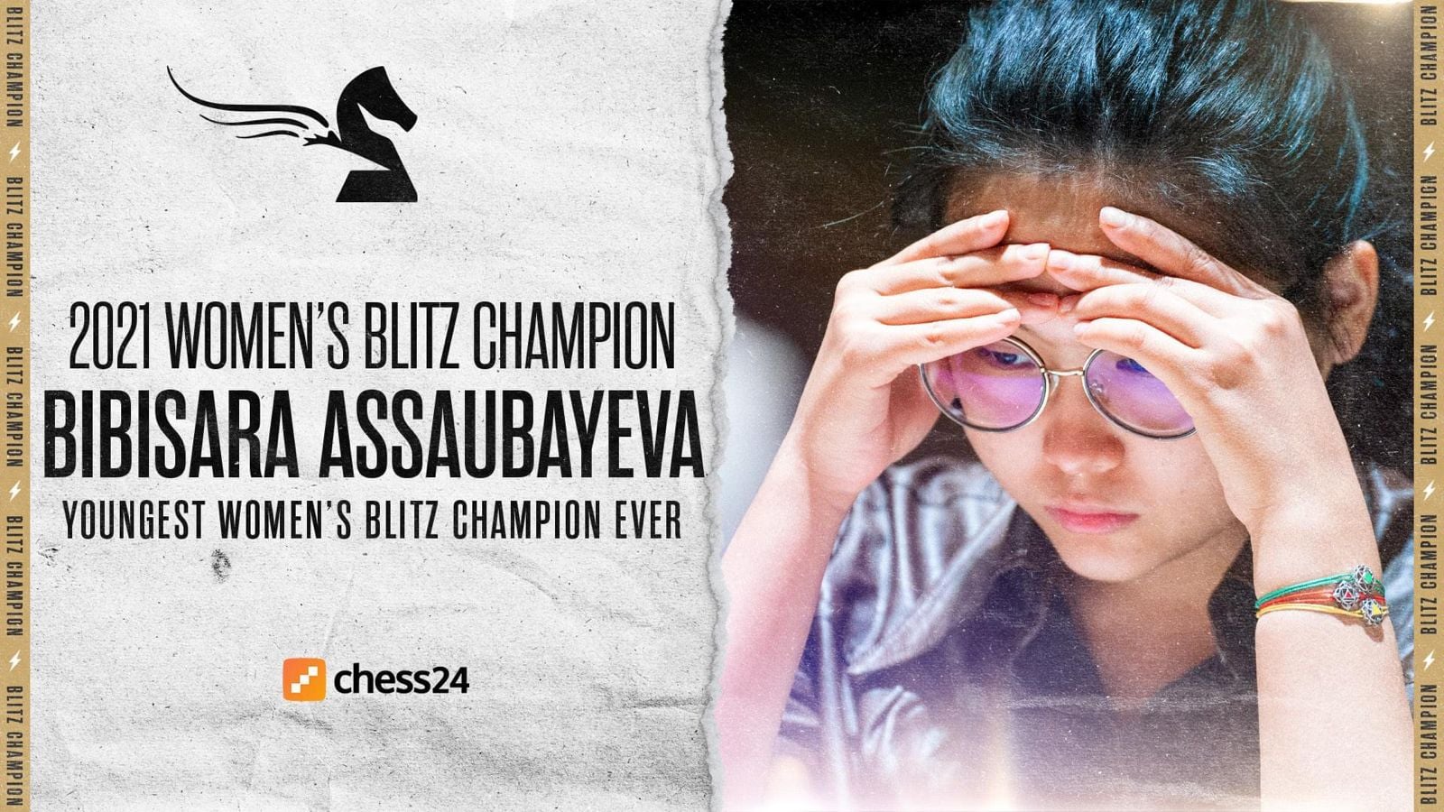 Бибисара Асаубаева стала самой молодой в истории мировых шахмат чемпионкой мира