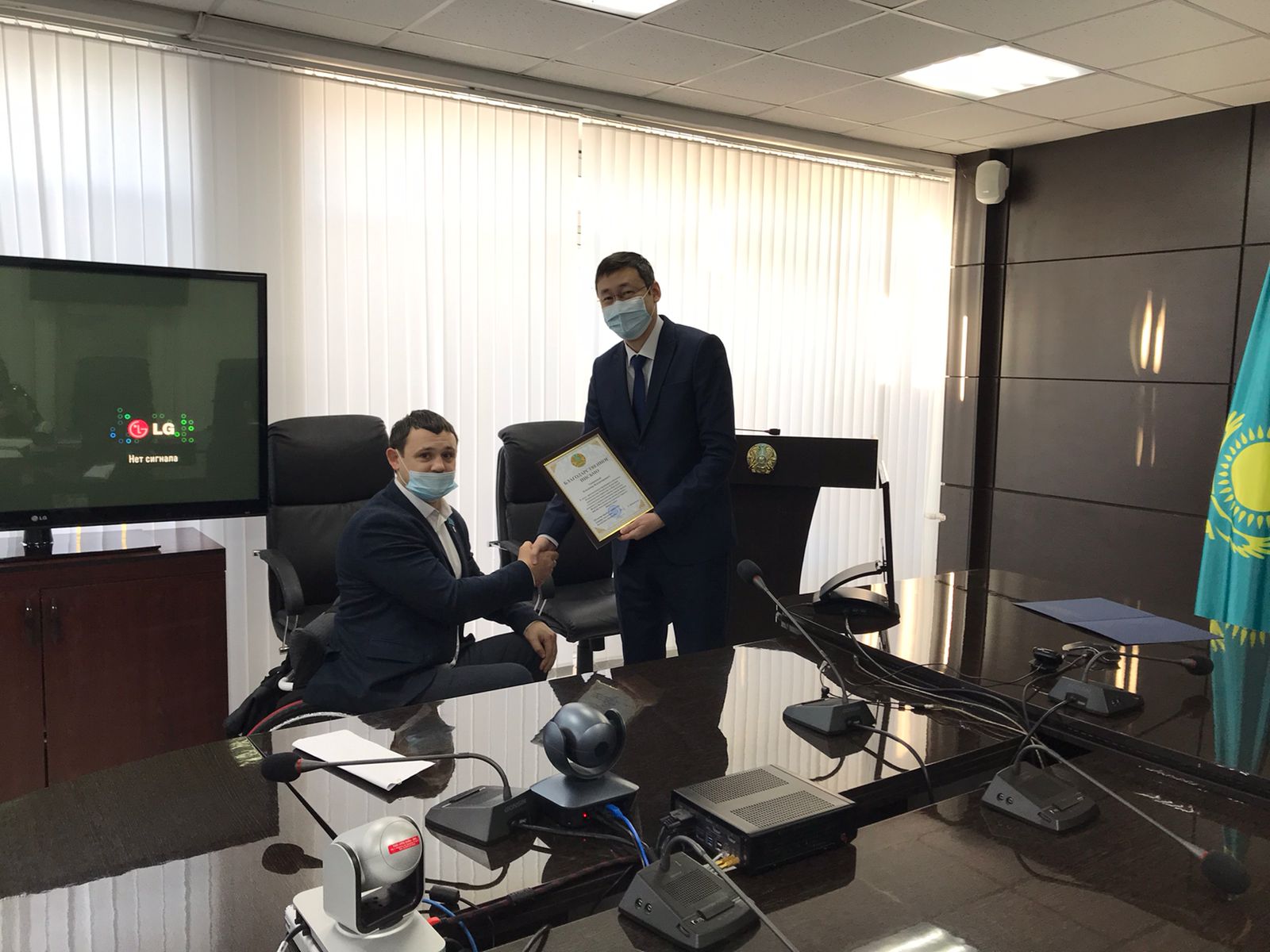 Мүгедектер істері жөніндегі республикалық үйлестіру кеңесінің отырысы