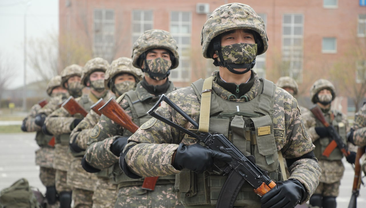 Проведены тактико-строевые занятия в масштабе Вооруженных Сил