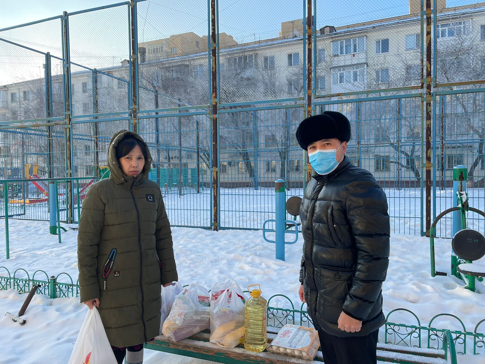 On December 8, 2021, the Department of Justice of the city of Nur-Sultan, in honor of the celebration of the 30th anniversary of Independence of the Republic of Kazakhstan, within the framework of the organization and holding of the marathon "30 good deeds", provided assistance to large families by participating in the Biz Birgemiz project  During the event, employees of the Department raised funds to provide food assistance for low-income and large families.