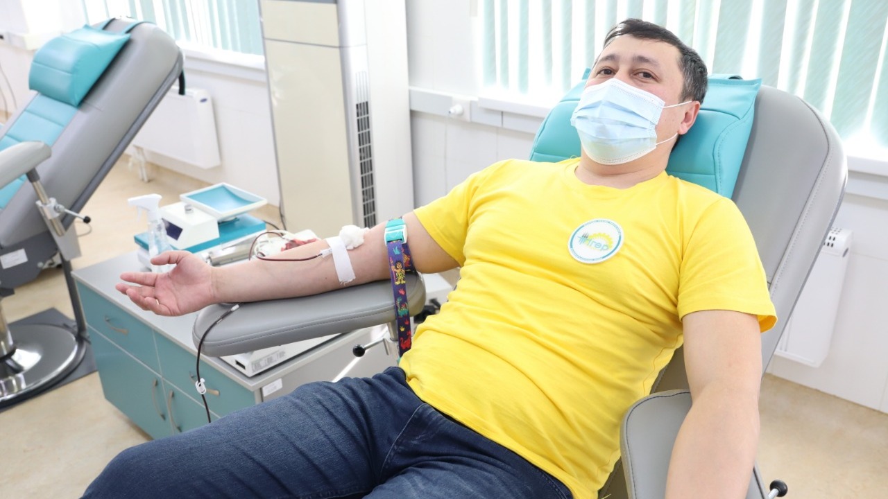 «30 добрых дел»: студенты и преподаватели колледжей Карагандинской области сдали кровь для больных детей