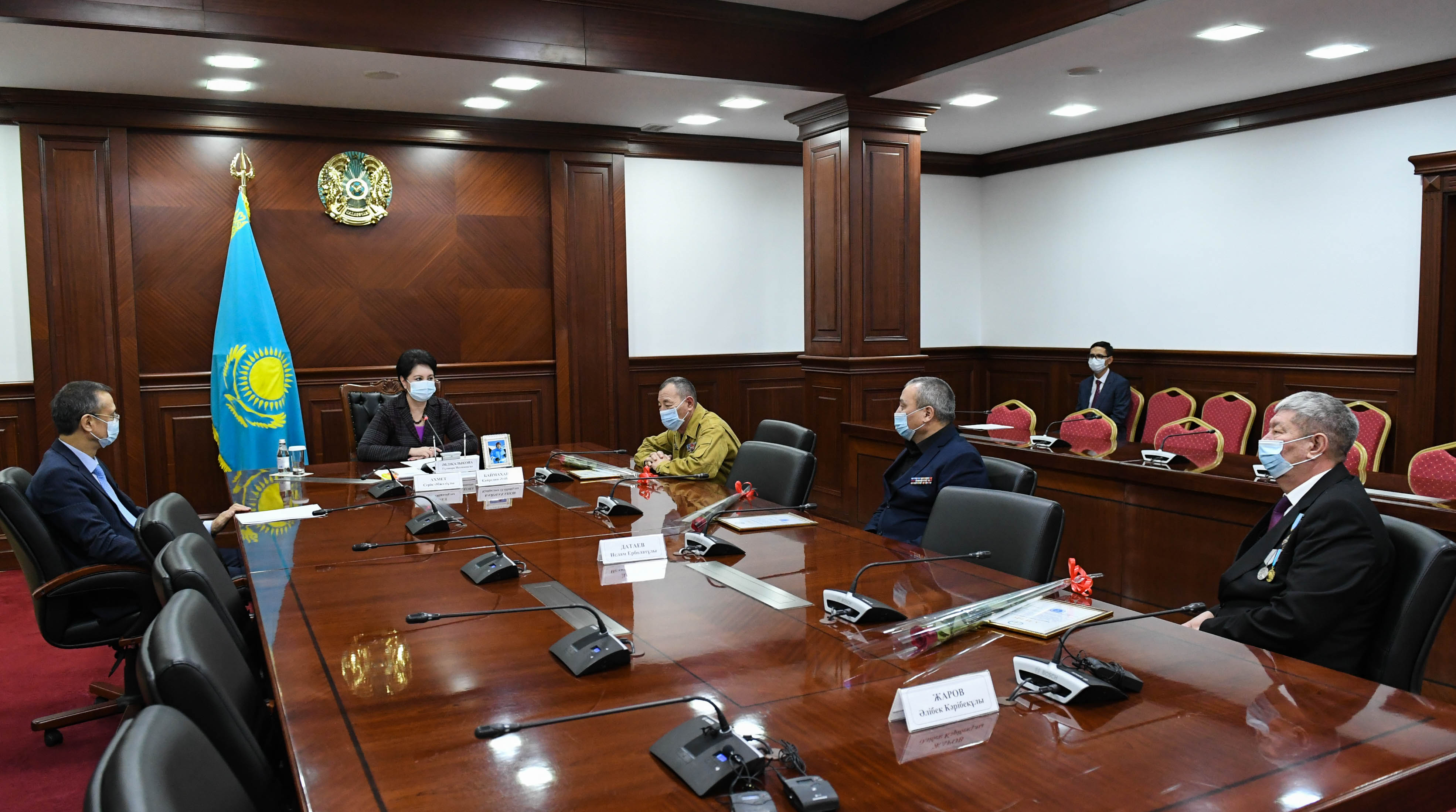 Облыс әкімі Ауған соғысы ардагерлерімен кездесті