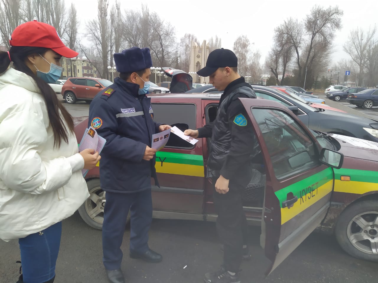 Тараз қаласы аумағында «Қауіпсіз автокөлік» акциясы өтуде