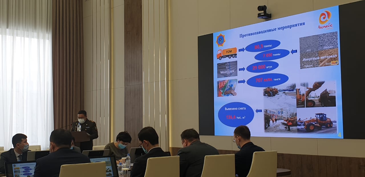 Төтенше дағдайлардың алдын алу және жою жөніндегі облыстық комиссиясының кезекті отырысы өтті