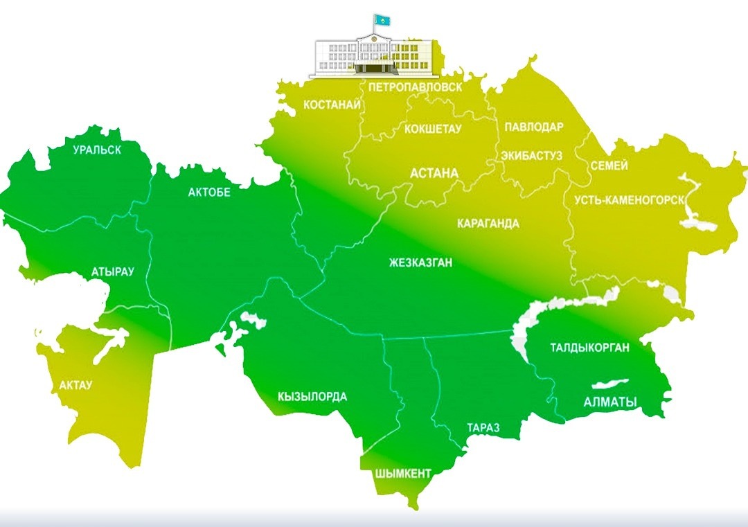 Зеленая карта в казахстан