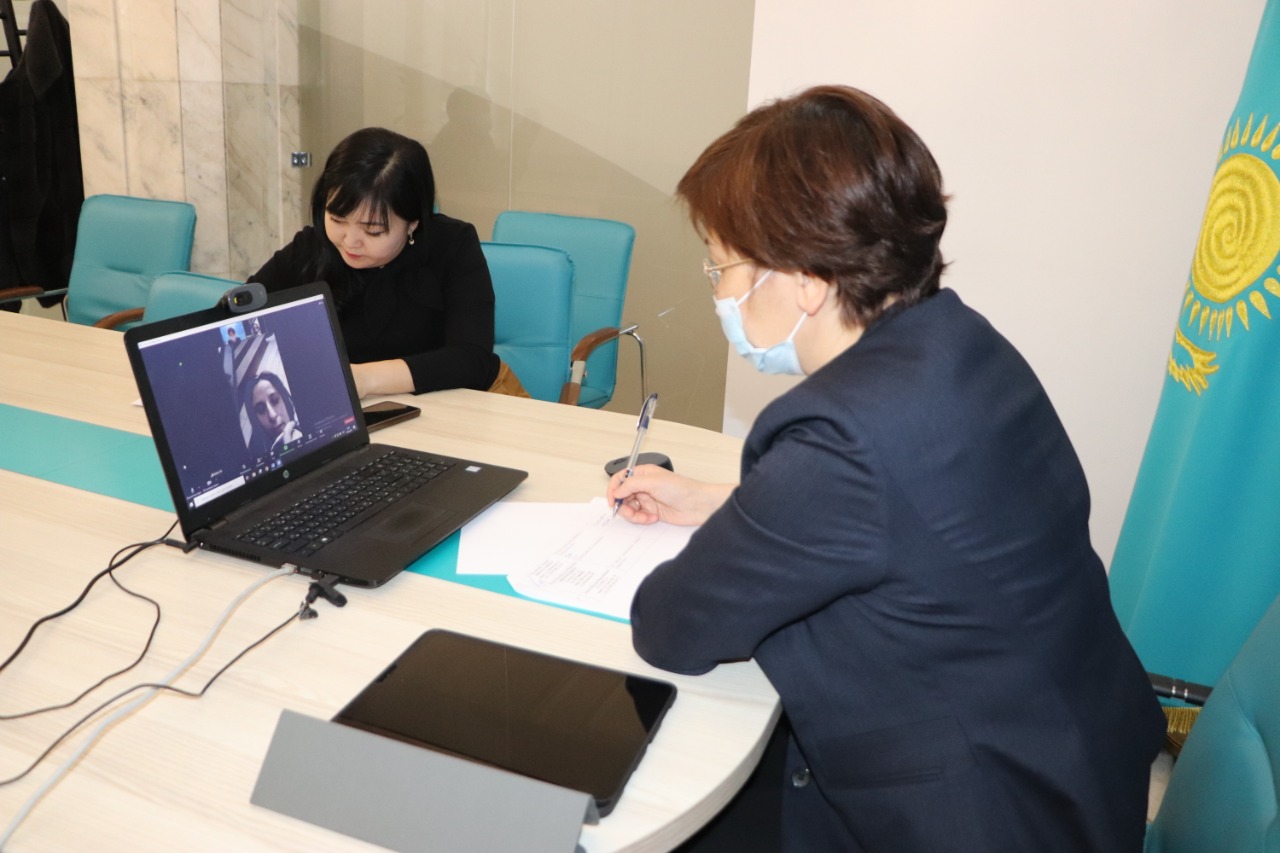 Азаматтарды онлайн қабылдау өтті