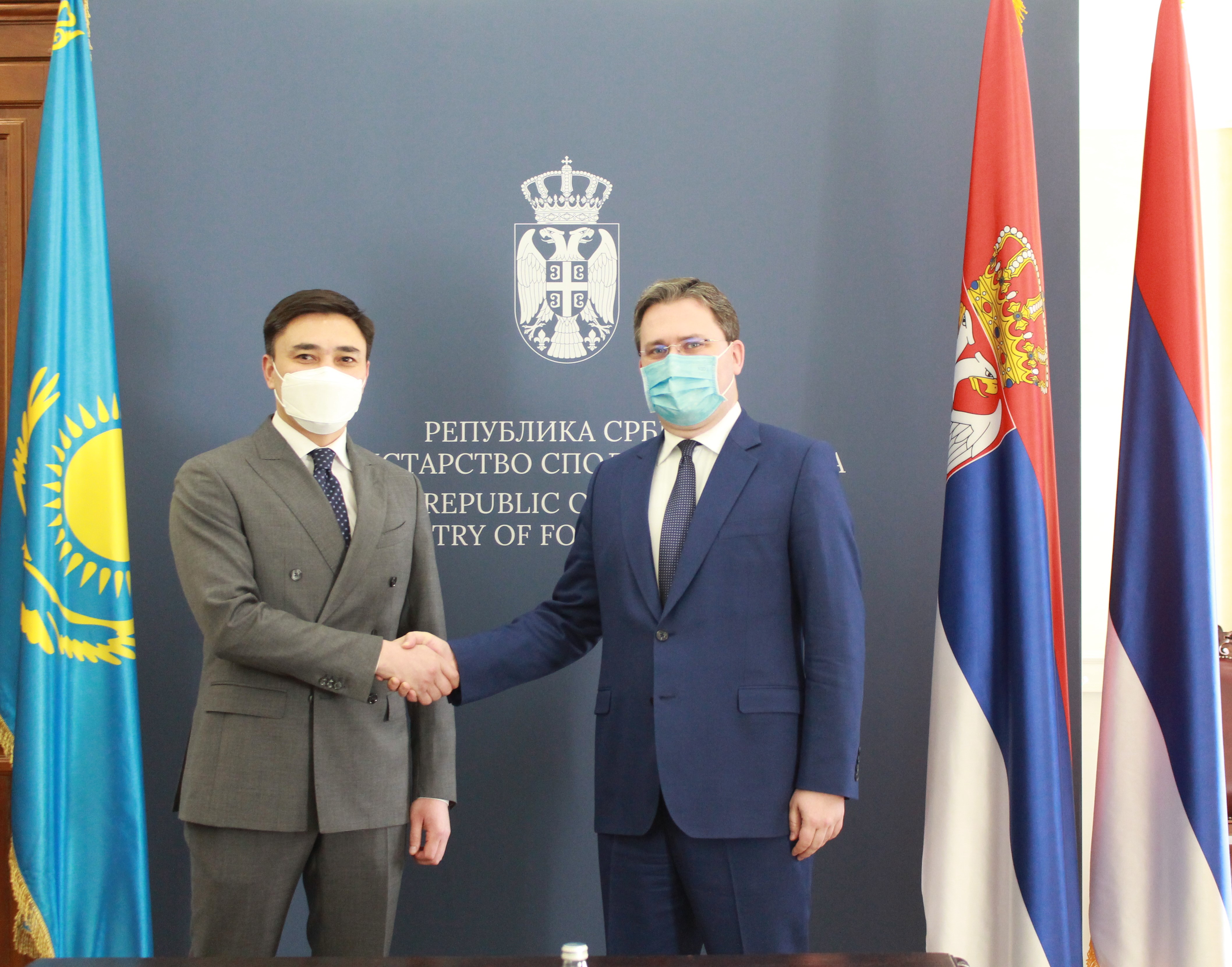 Kazahstan i Srbija razvijaće bilateralne odnose na razlićitim poljima