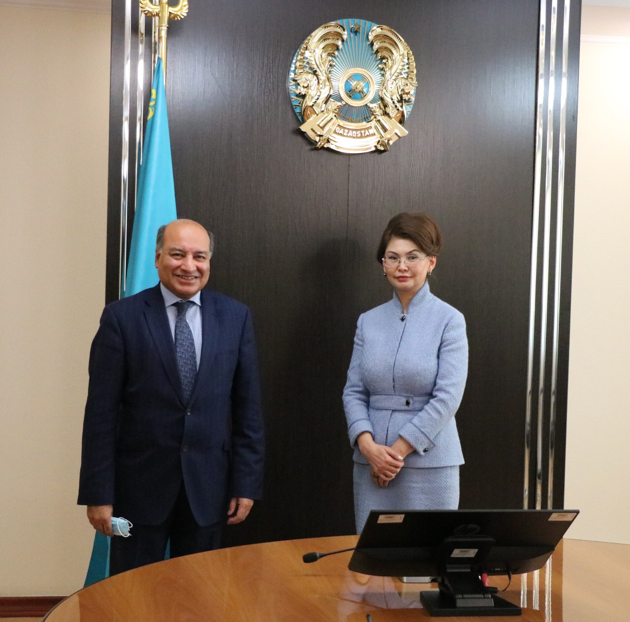 Аида Балаева Сума Чакрабартимен кездесті