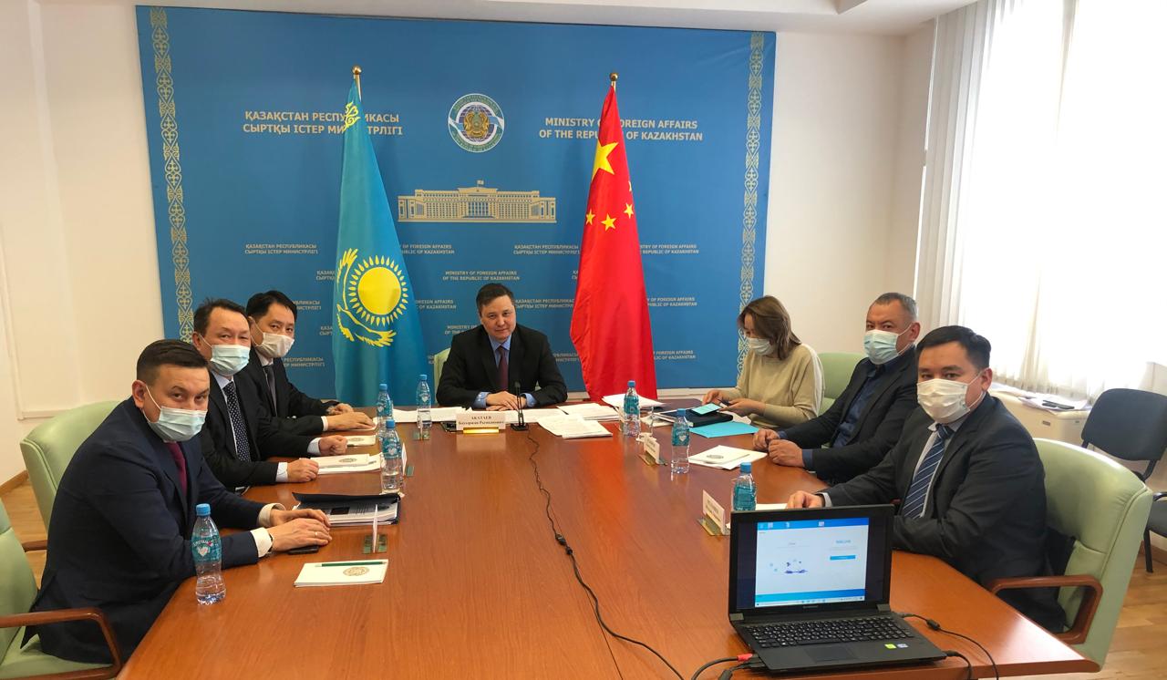 On the 19th round of consular consultations between Kazakhstan and China