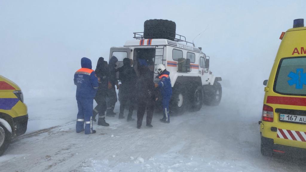 Қарағанды облысының автожолдарында бір тәулік ішінде 79 адам құтқарылды