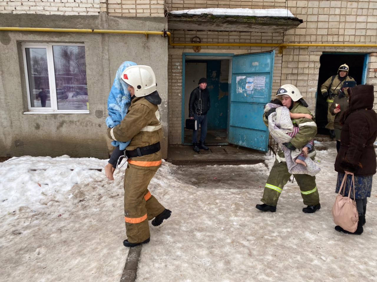 Пожар был своевременно потушен