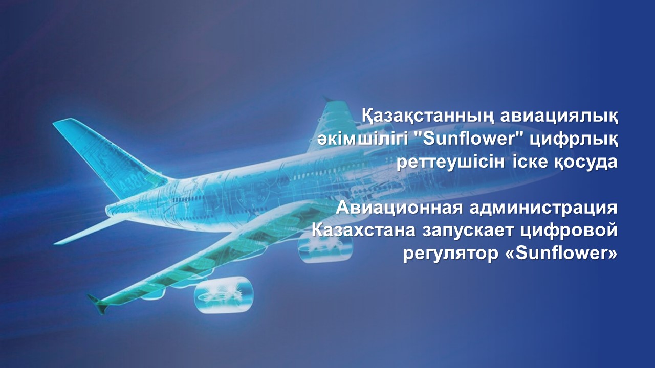 Авиационная администрация Казахстана запускает цифровой регулятор «Sunflower»