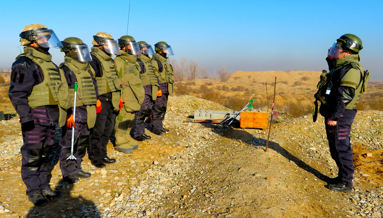 С 1 марта возобновлены работы по утилизации боеприпасов в Арыси