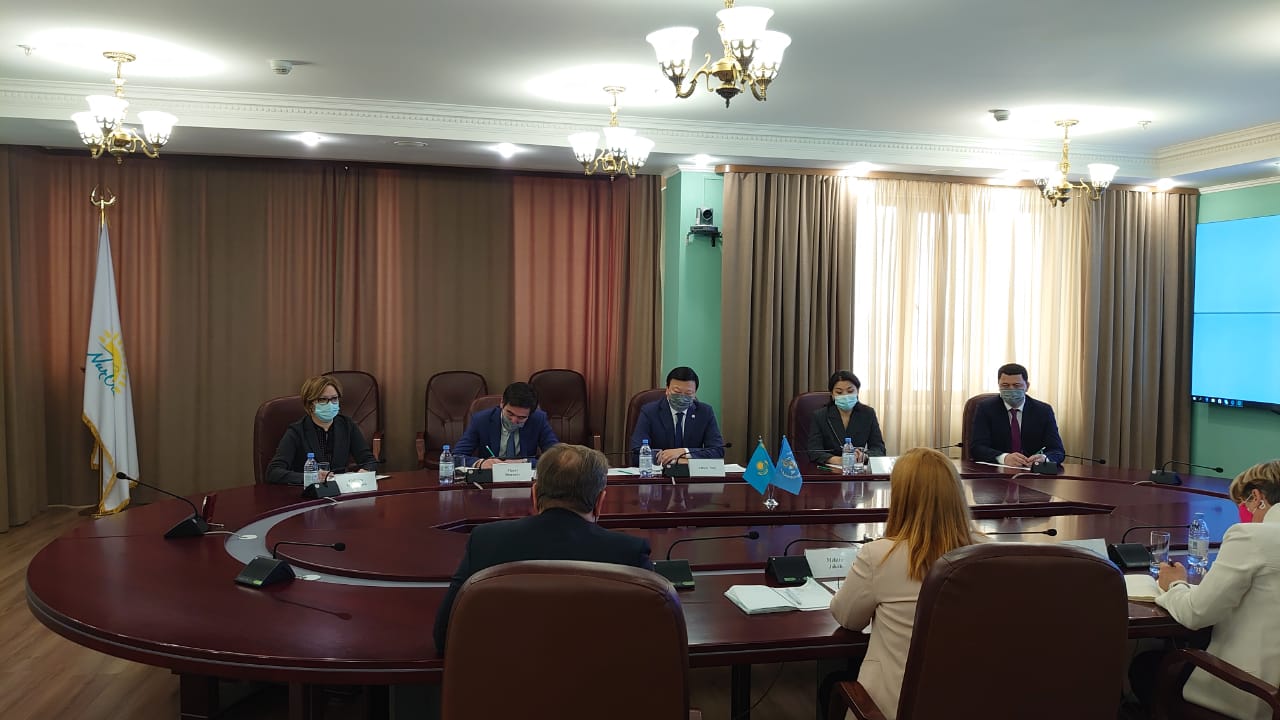 А.Цой обсудил аспекты реализации программы ВОЗ по усилению роли ПМСП в Казахстане