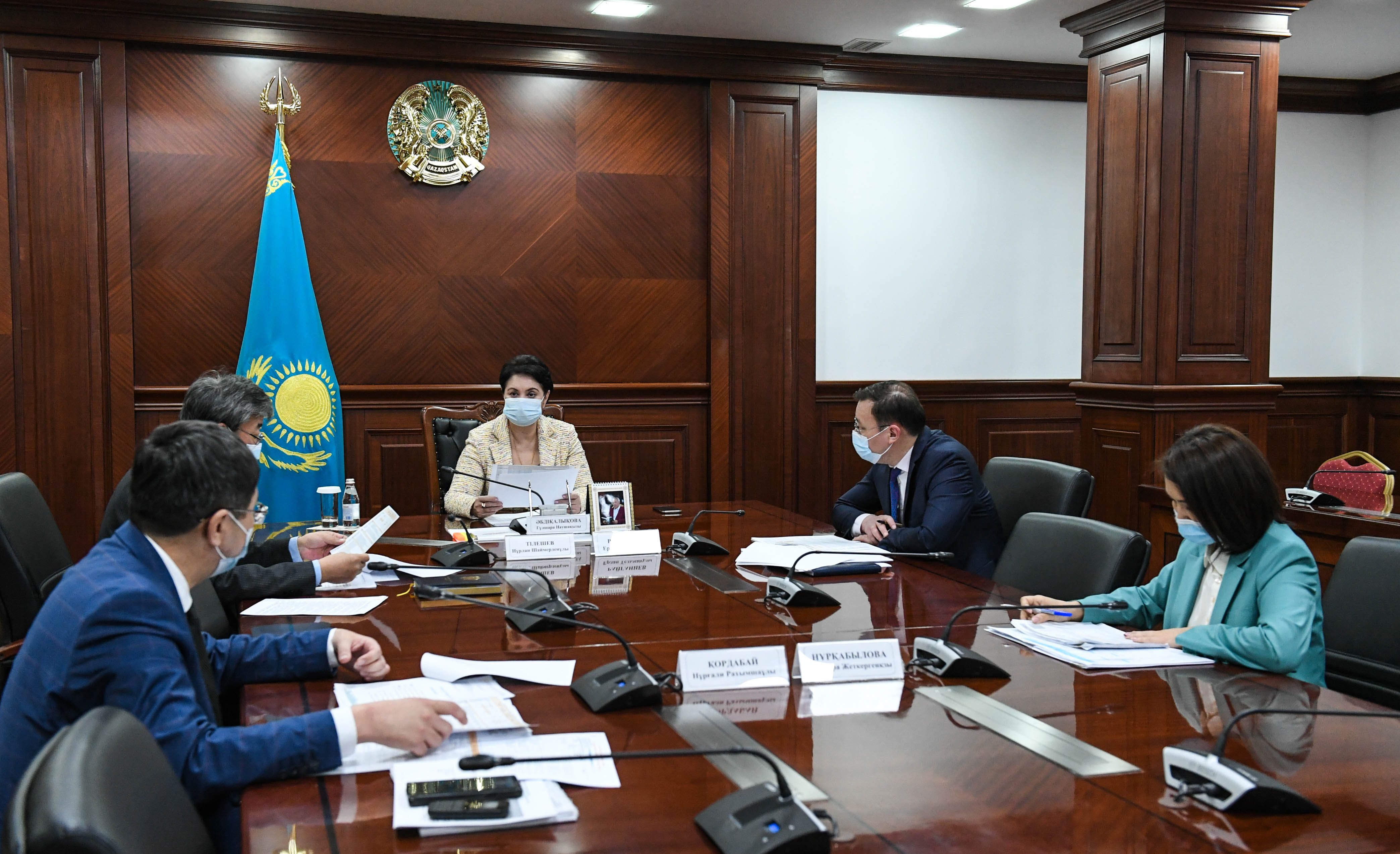 Обсудили вопросы социально-экономического развития Кызылординской области
