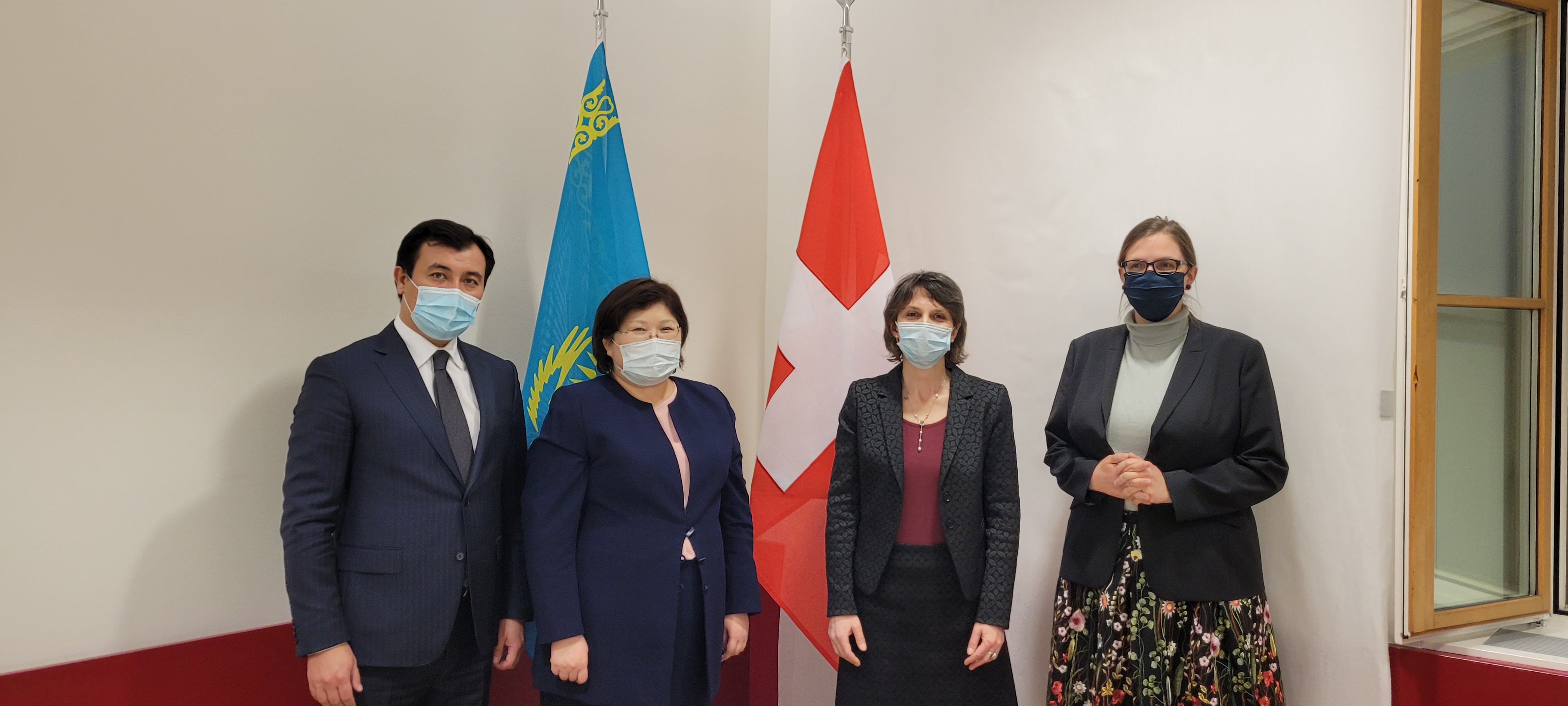 Уполномоченный по правам человека Казахстана посетила с визитом Швейцарию