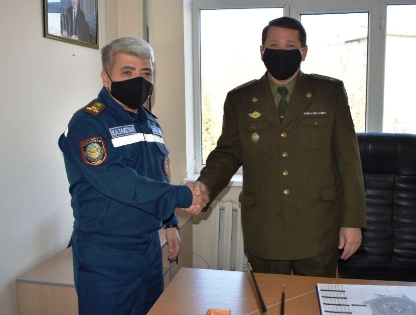 Назначен заместитель начальника Службы пожаротушения и  аварийно-спасательных работ  ДЧС Жамбылской области