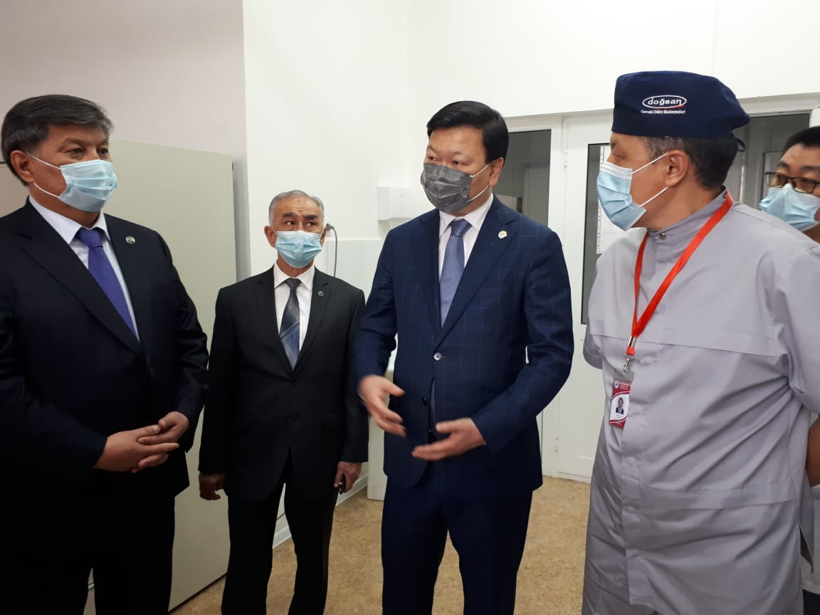 Денсаулық сақтау министрі А. Цой Алматыда КВИ-мен күрес жөніндегі штабтың көшпелі отырысын өткізді