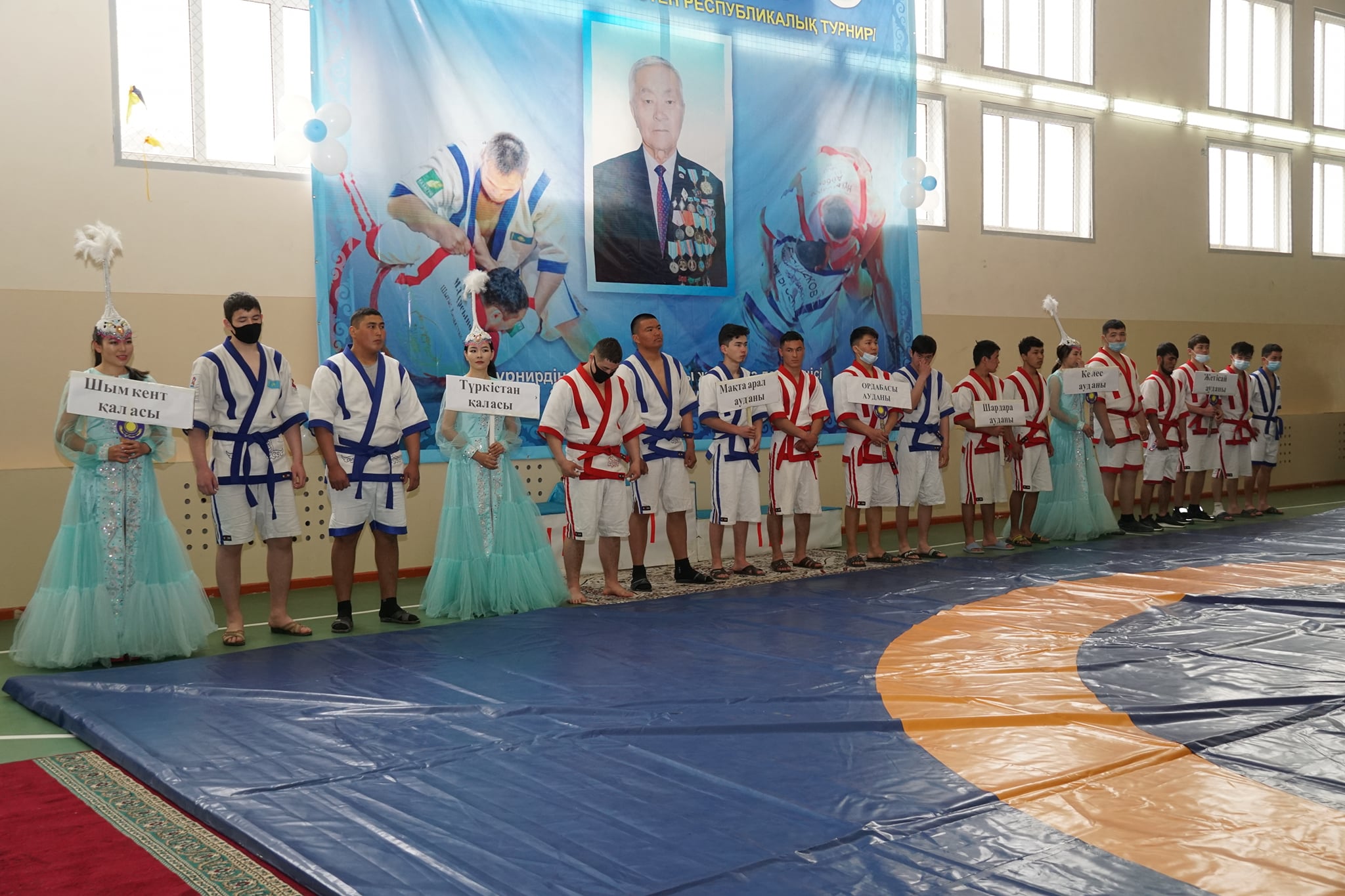 THE KAZAKH KURESI TOURNAMENT WAS HELD IN THE KELES DISTRICT