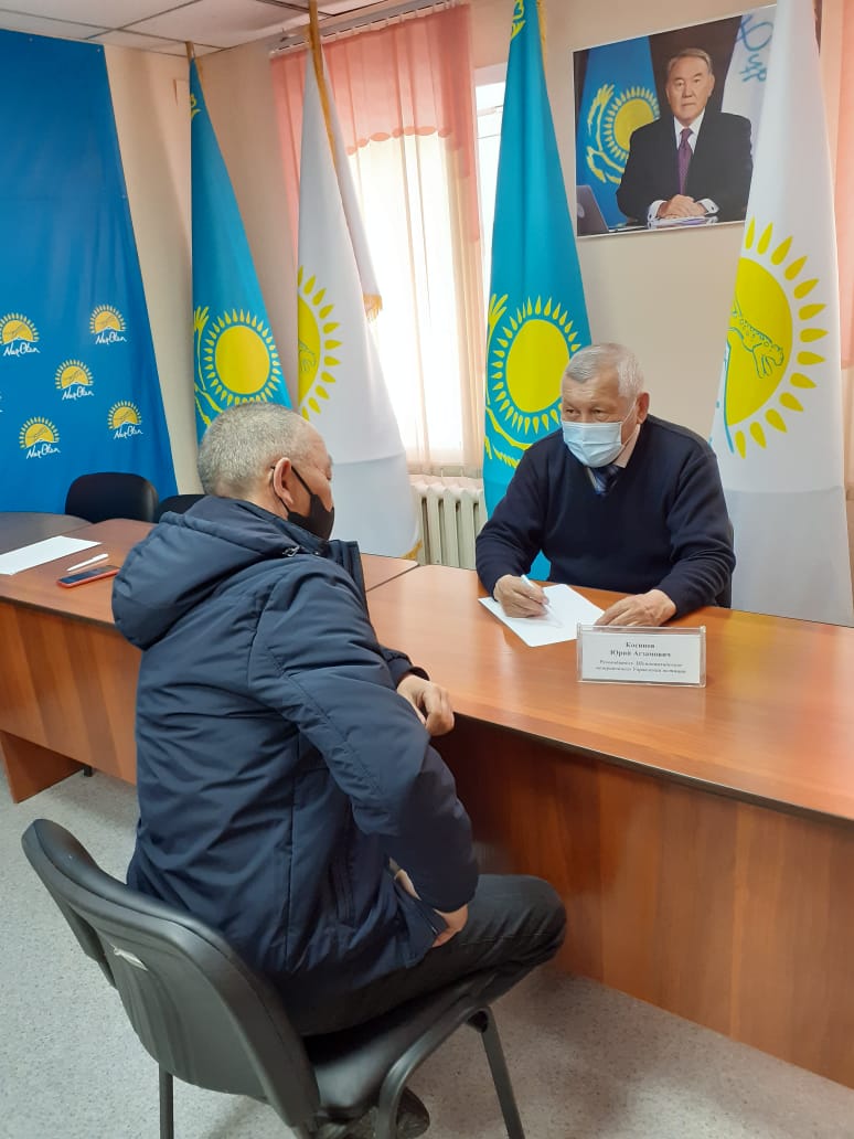 Азаматтарды қабылдау өткізілді