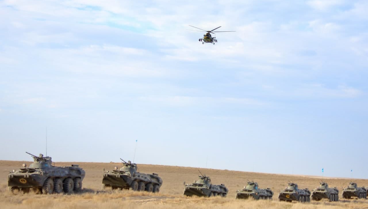 В Мангистауской области началось совместное оперативно-тактическое учение «Калкан - 2021»