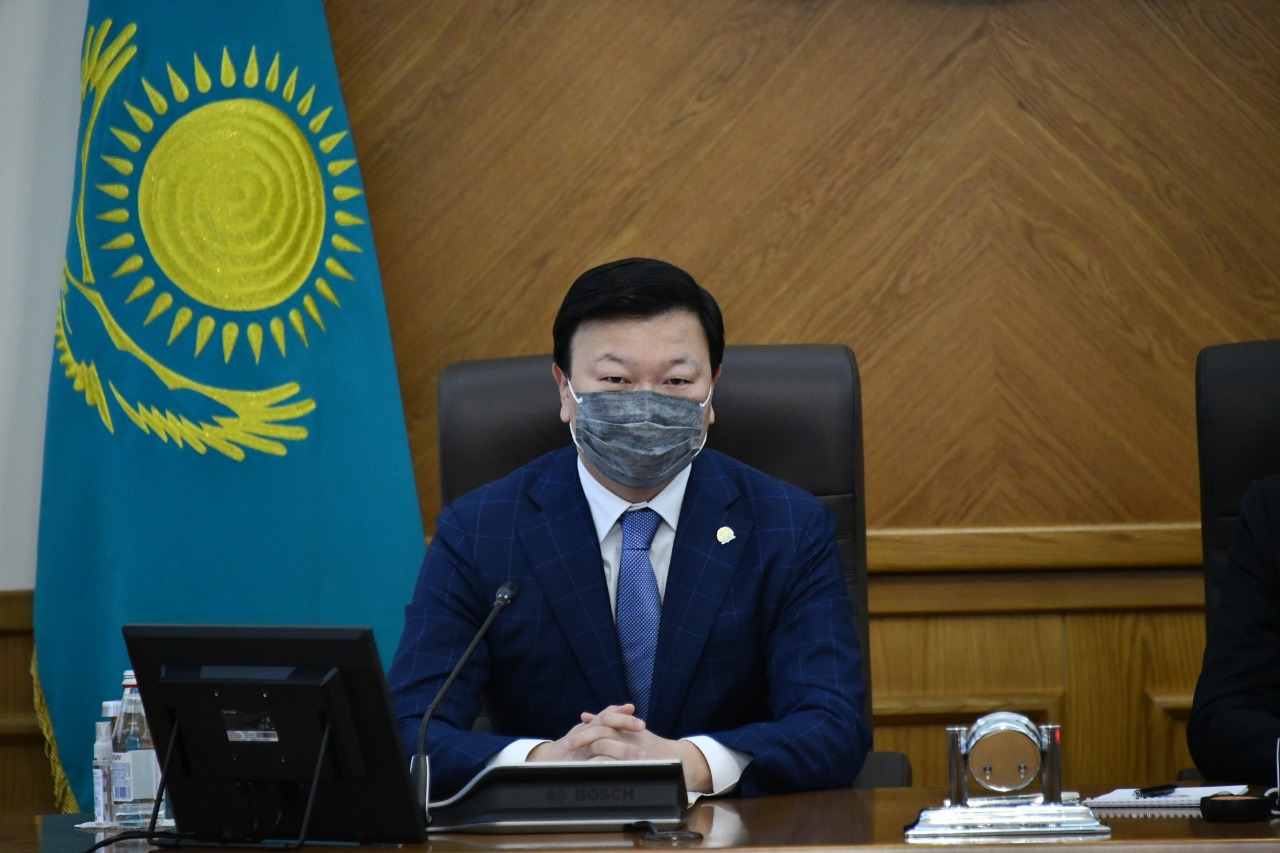 А.Цой доложил об эпидситуации и вакцинации против КВИ в Казахстане