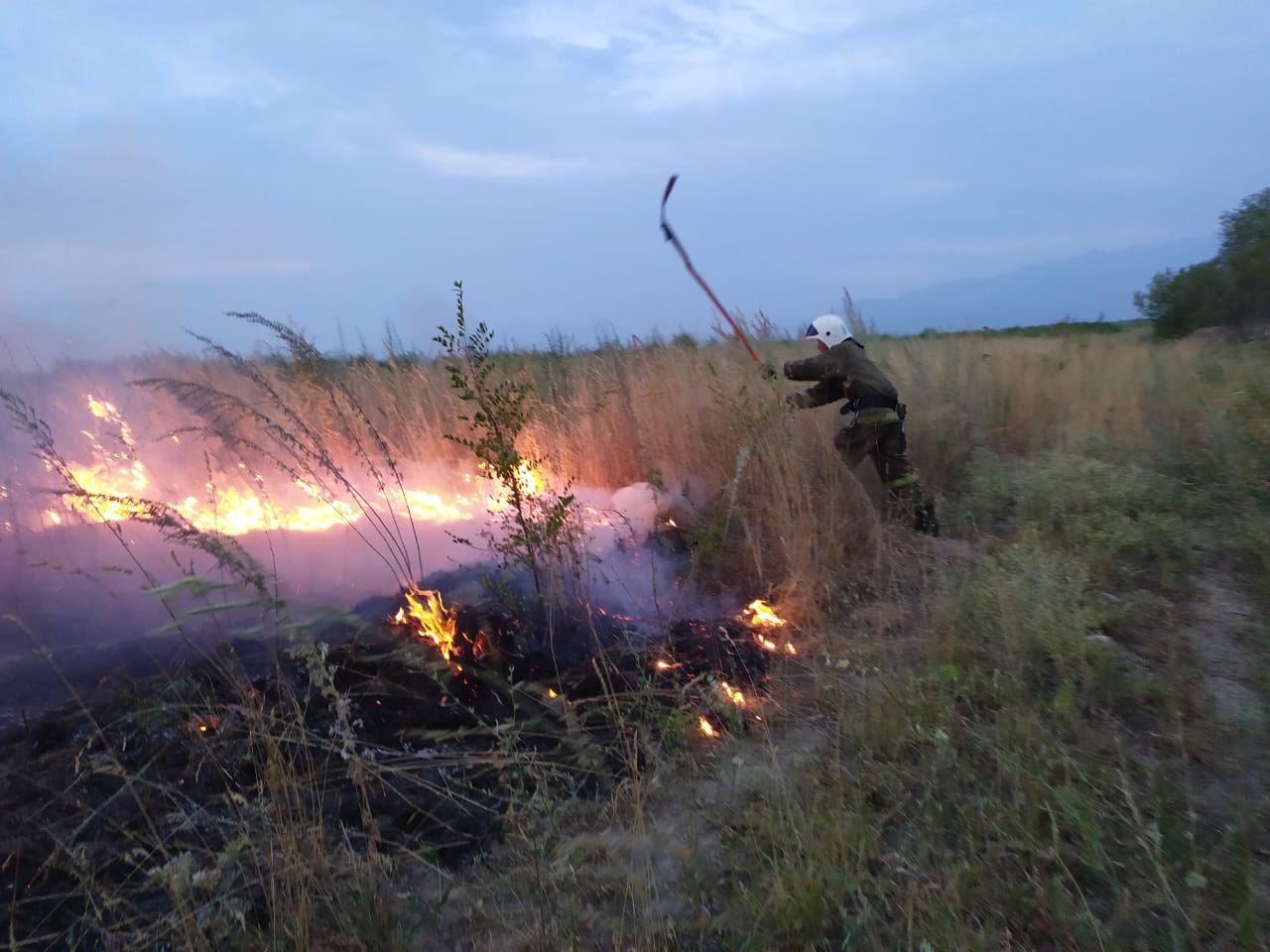 В стране наступил пожароопасный период