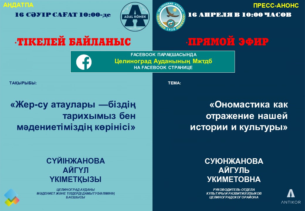 АҢДАТПА Тақырыбы: «Жер-су атаулары —біздің тарихымыз бен мәдениетіміздің көрінісі»