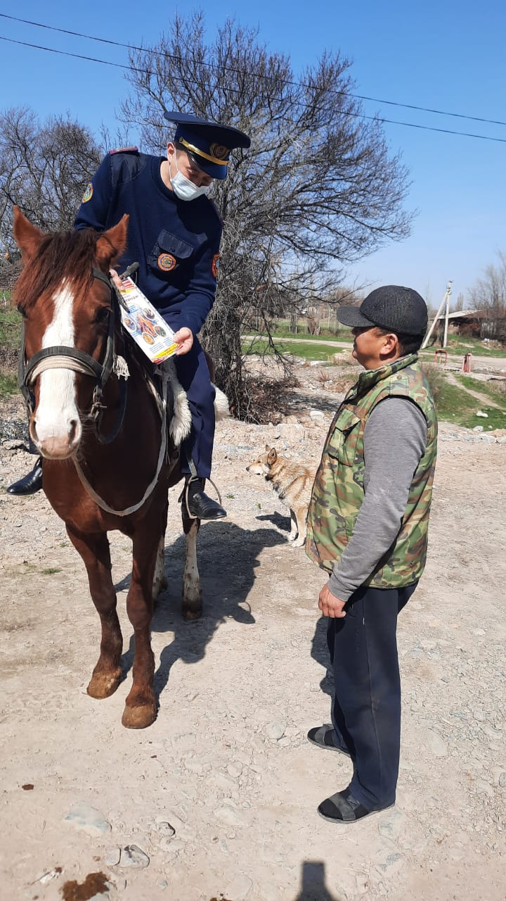 Алматы облысы ТЖД қызметкерлері ат рейдін өткізді