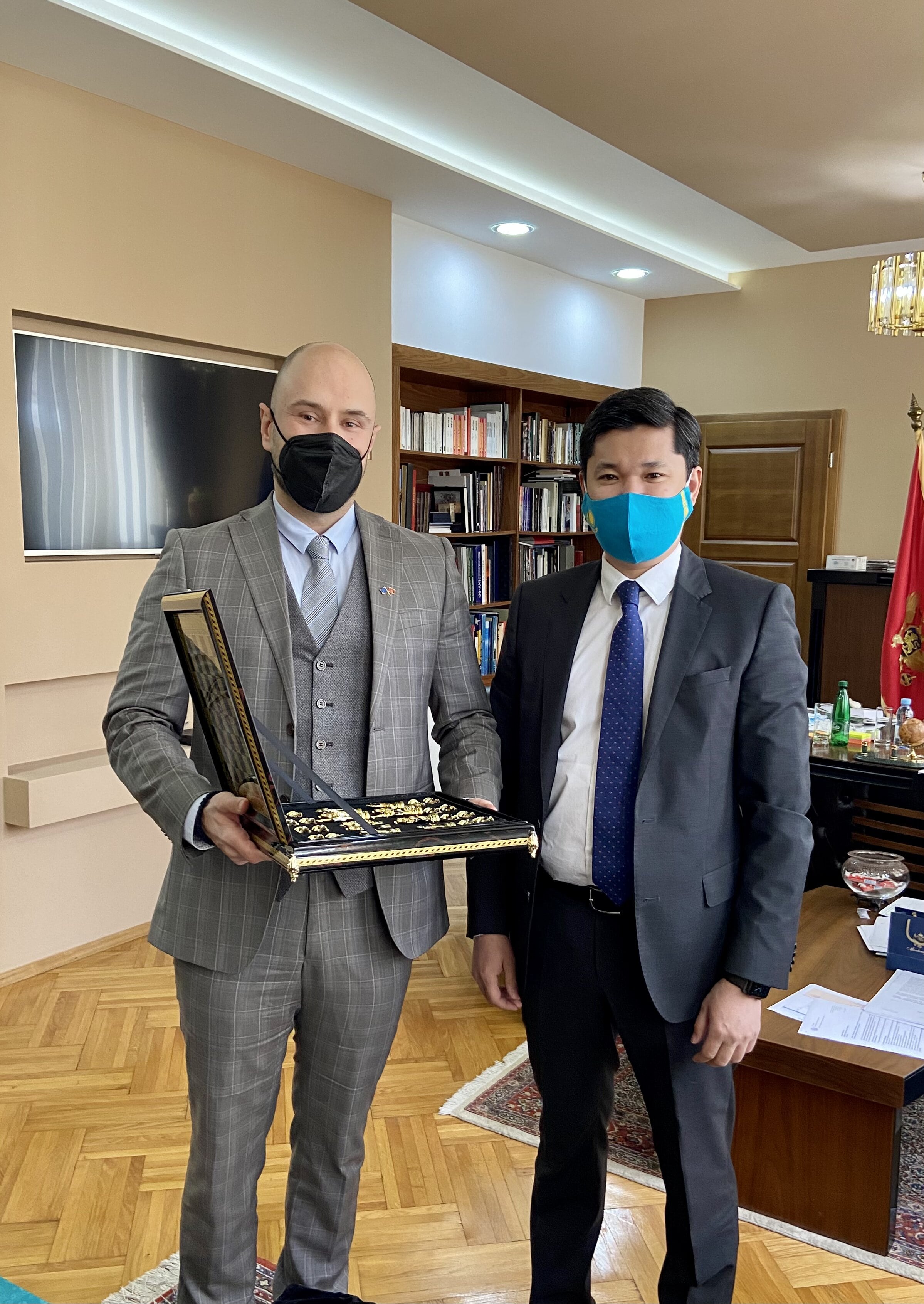 В Подгорице состоялись казахстанско-черногорские  межмидовские консультации