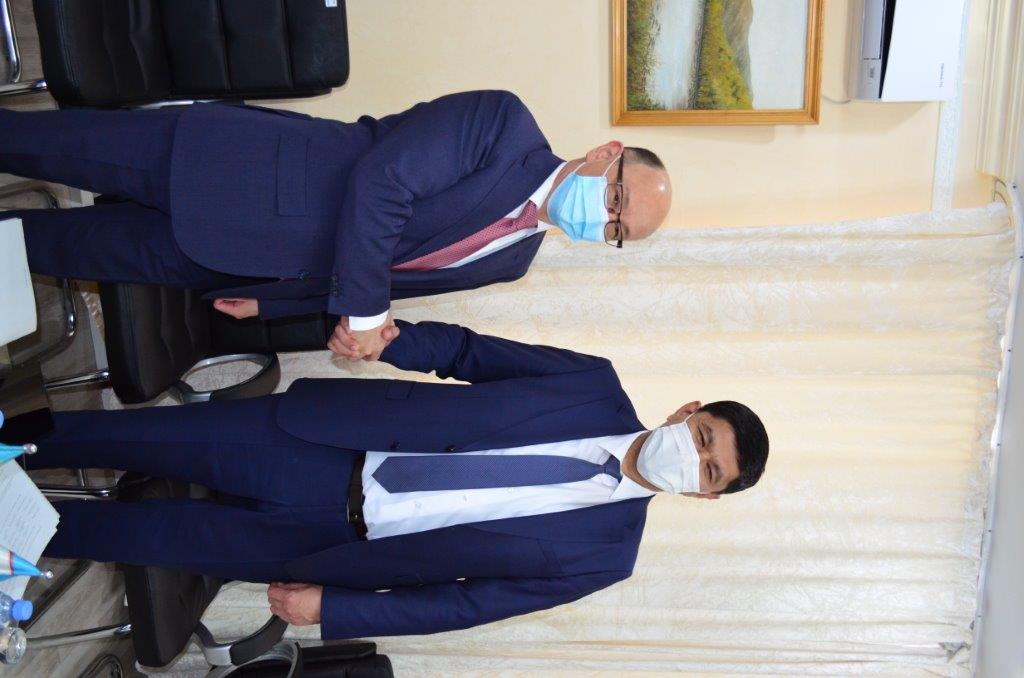 Өзбекстан Республикасының Ішкі істер министрлігі делегациясының келуі