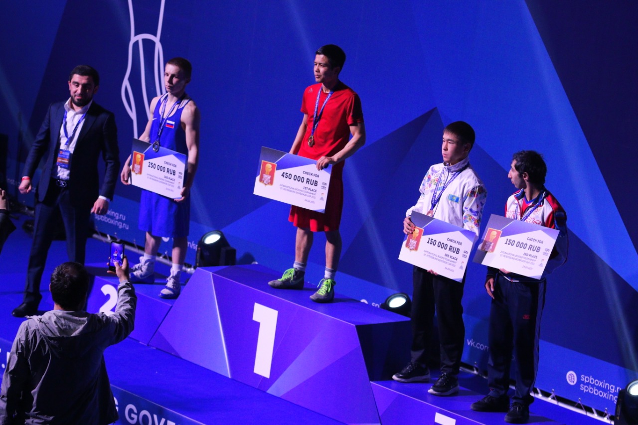 An International boxing tournament was held in St. Petersburg