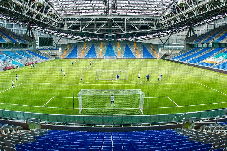 Во время игры между сборными Казахстана и Франции стадион «Астана Арена» будет закрыт для зрителей