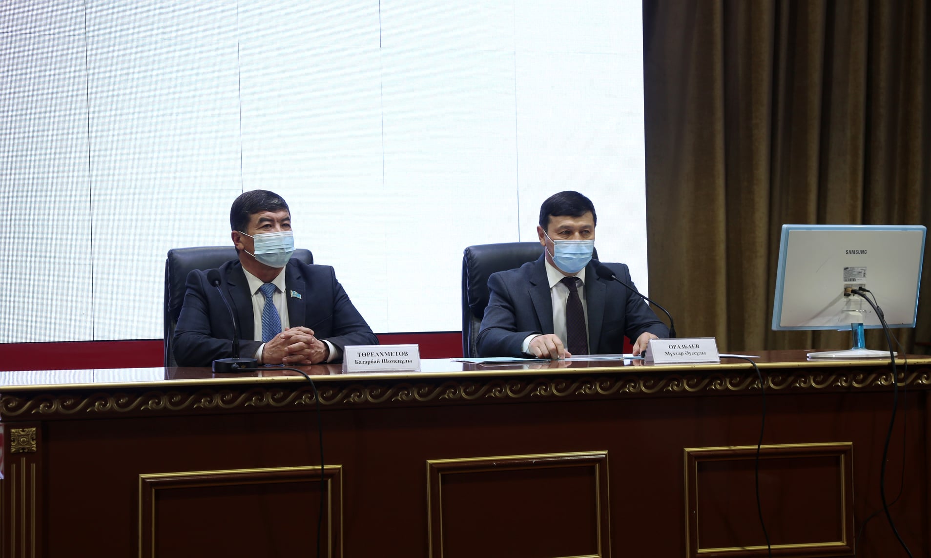 Коронавирус инфекциясының алдын алу бойынша штаб отырысы өтті