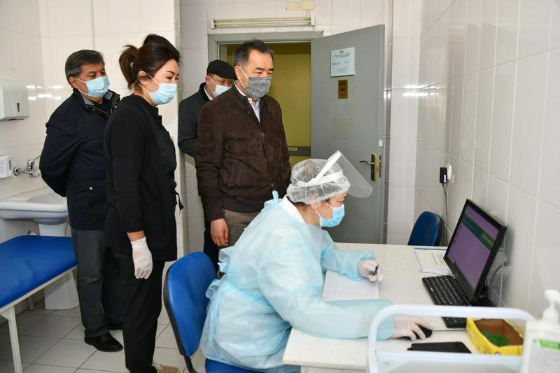 Алматы қаласының әкімі вакцина егу кабинеттерімен танысты