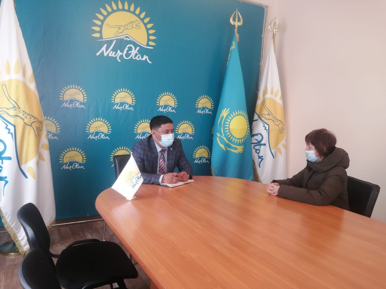 «Nur Otan Партиясы» филиалында азаматтарды қабылдау