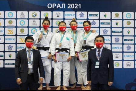 Akmola judoists became champions of Youth games