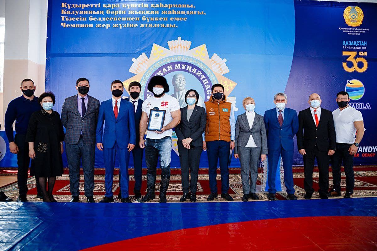 Қажымұқан Мұңайтпасұлының туған ауылында мерекелік іс-шара өтті