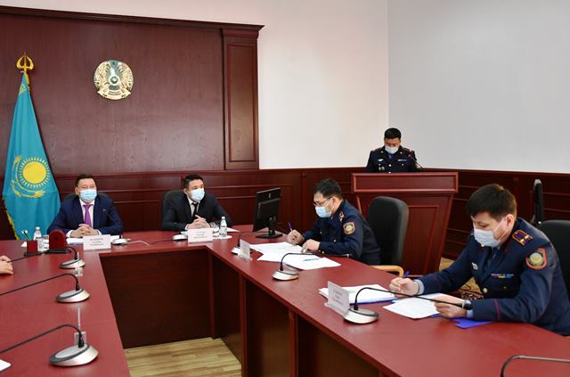 Аудан көлеміндегі қылмыстар өткен жылмен салыстырғанда 40 пайызға азайған