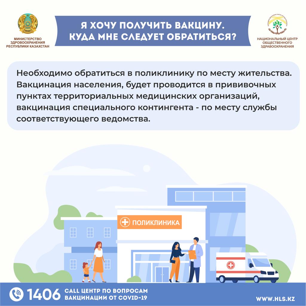 Вакцина алатын адам нені білуі керек?