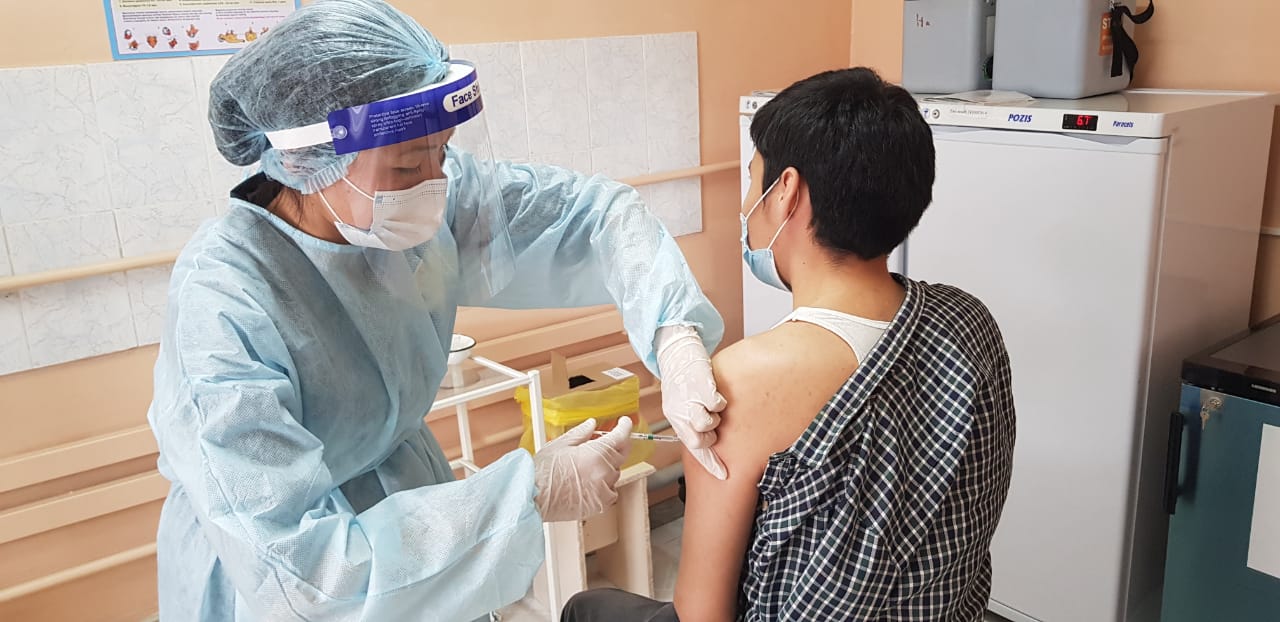 ТҮРКІСТАН: ӨҢІРДЕ ЕКПЕ САЛАТЫН 80 ПУНКТ ҰЙЫМДАСТЫРЫЛДЫ