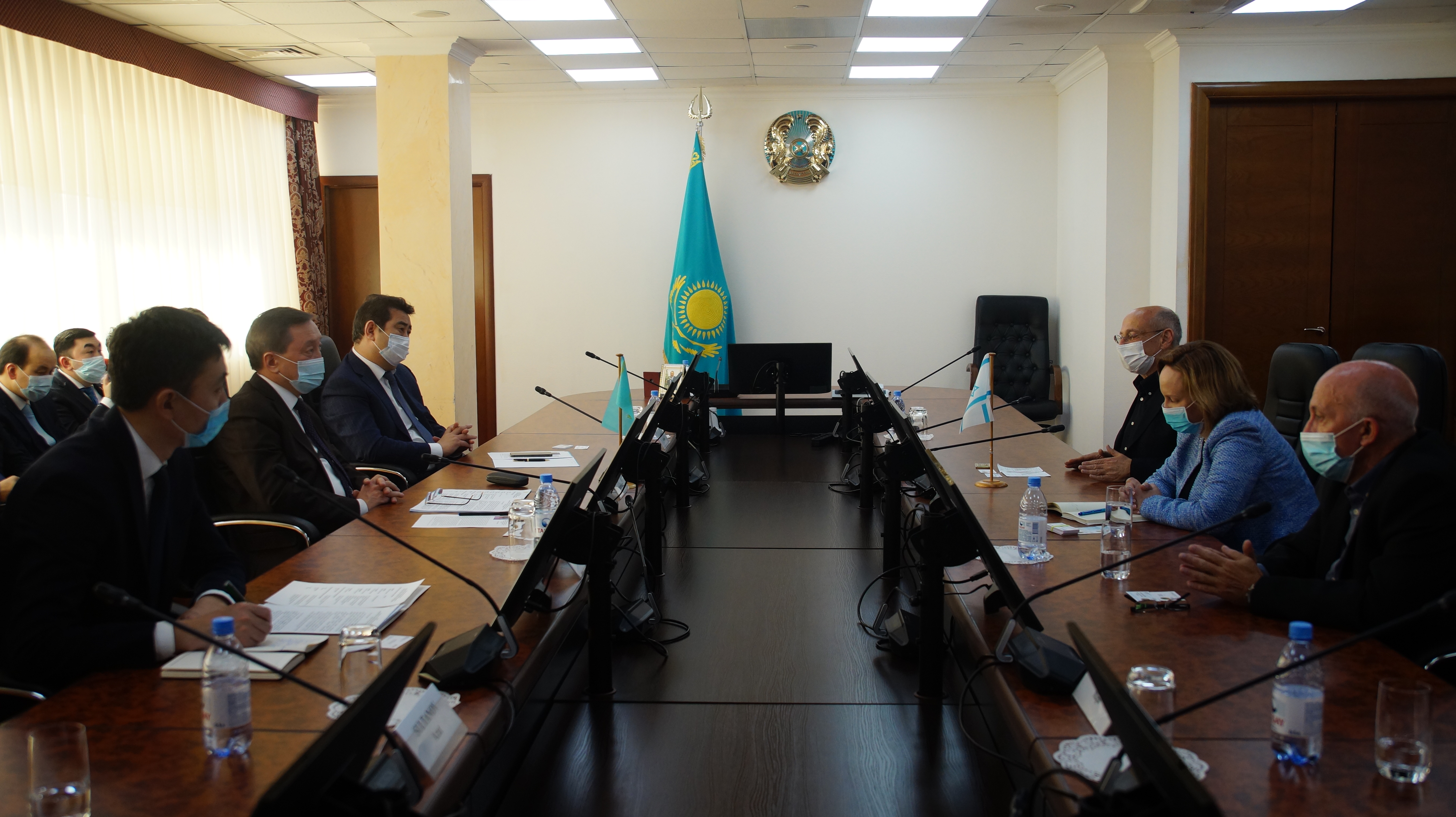Министр сельского хозяйства Казахстана встретился с Послом Израиля