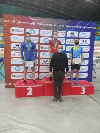 The Akmola cyclist won 2 "bronze" medals of the championship of Kazakhstan