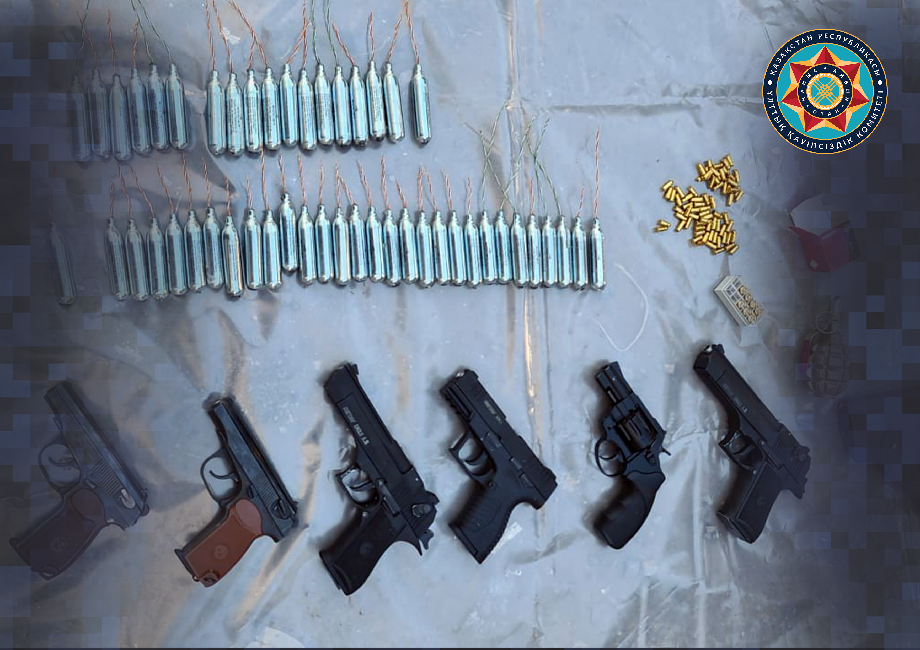 Подпольный цех по производству оружия и СВУ ликвидирован в Кокшетау