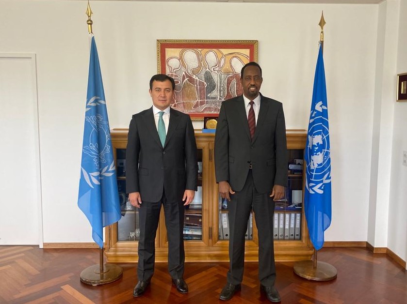Ambassador of Kazakhstan to Switzerland Presents a Letter of Credence to the Director General of the Universal Postal Union
