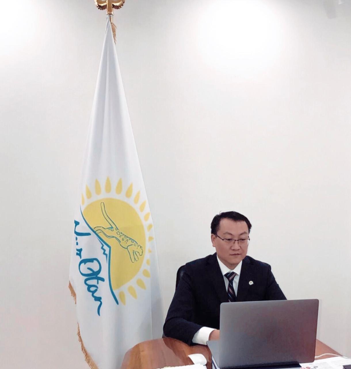 Кайрат Торебаев провёл приём граждан на площадке «Nur Otan»